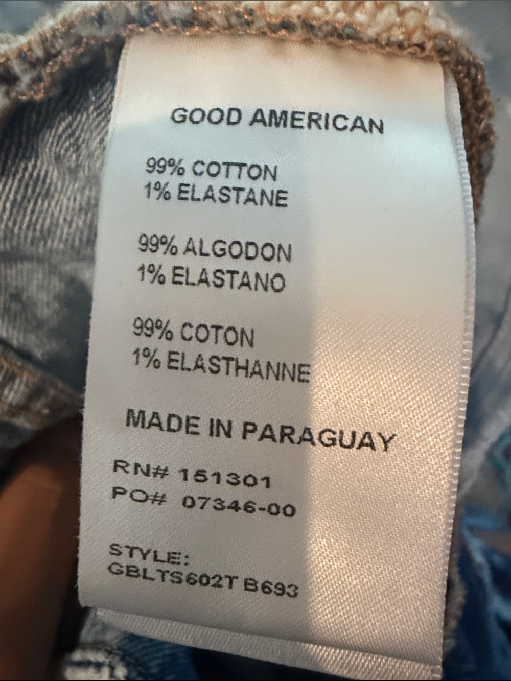 Good American Women’s Light Blue Skinny Jeans